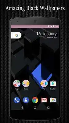 Play Black Glassy Wallpapers