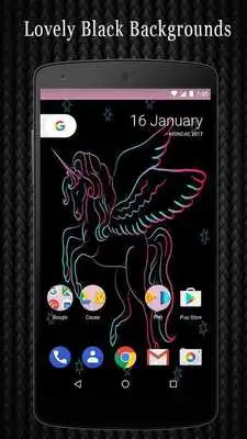 Play Black Glassy Wallpapers