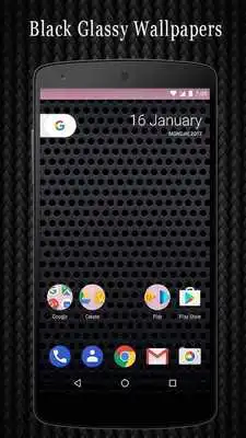 Play Black Glassy Wallpapers