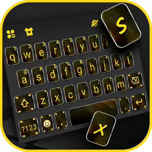 Play Black Gold Chat Keyboard Background APK Play Black Gold Chat Keyboard Background APK