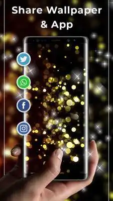 Play Black gold Free live wallpaper