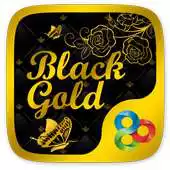 Free play online Black Gold Go Launcher Theme APK Free play online Black Gold Go Launcher Theme APK