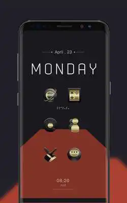 Play Black Gold High-End Business Style Icon Pack