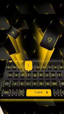 Play Black Gold Metal Keyboard