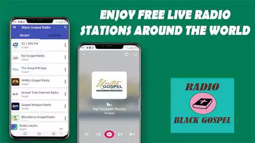 Play Black Gospel Radio  and enjoy Black Gospel Radio with UptoPlay