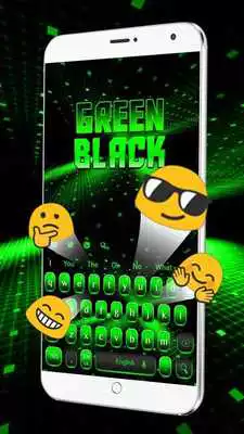 Play Black Green Technology Metals Keyboard