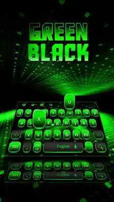 Play Black Green Technology Metals Keyboard