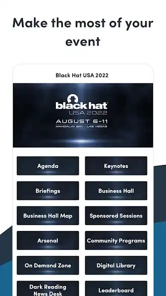 Play Black Hat Events as an online game Black Hat Events with UptoPlay