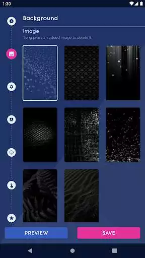 Play Black HD Clocks Live Wallpaper