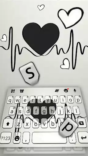 Play Black Heartbeat Theme as an online game Black Heartbeat Theme with UptoPlay