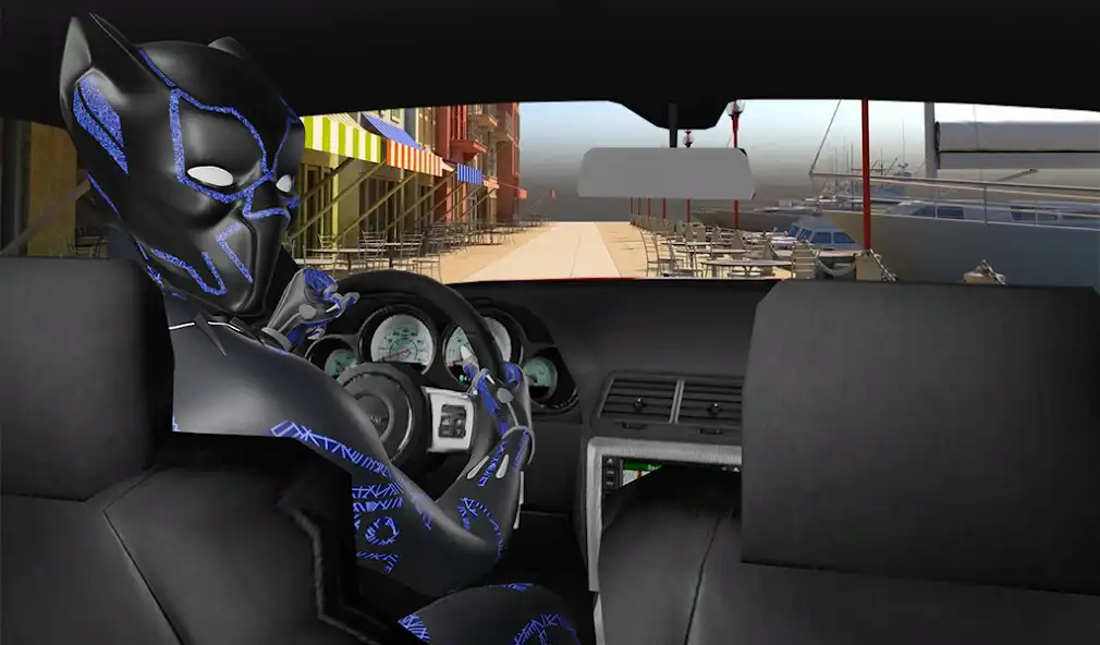 Play Black Hero Stunts Car Driving as an online game Black Hero Stunts Car Driving with UptoPlay