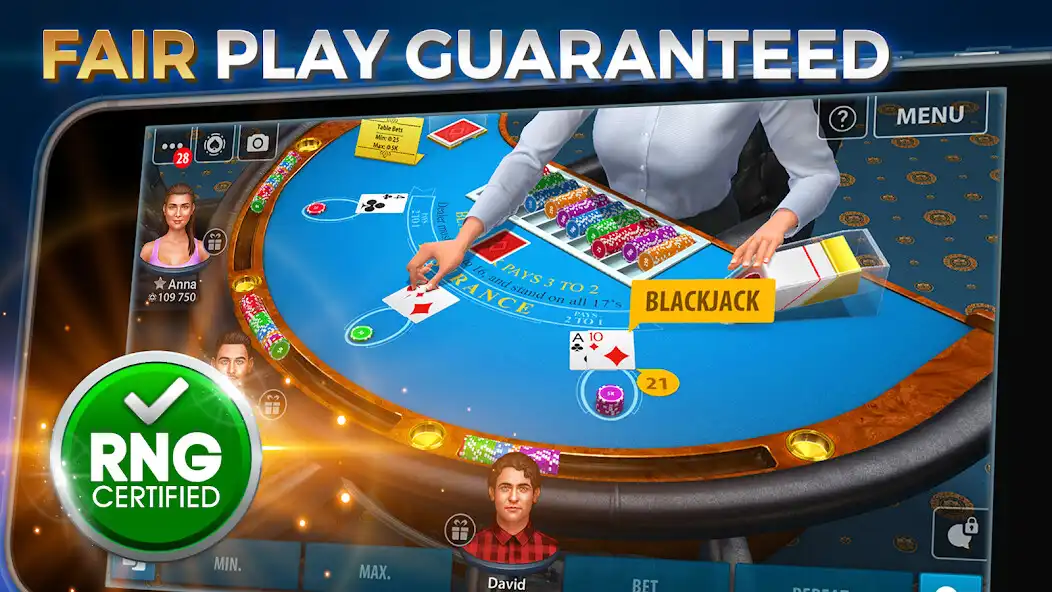 Play Blackjack 21: Blackjackist  and enjoy Blackjack 21: Blackjackist with UptoPlay