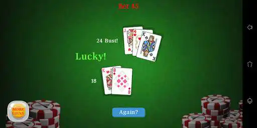 Play Blackjack 21 - card game  and enjoy Blackjack 21 - card game with UptoPlay