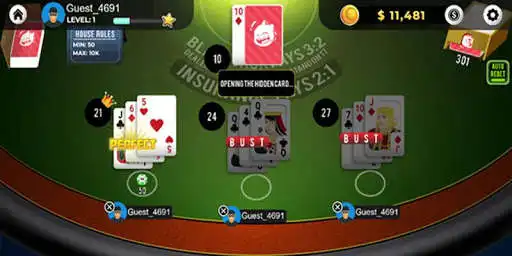 Play Blackjack 21- Raise The Stakes: Free Online Casino  and enjoy Blackjack 21- Raise The Stakes: Free Online Casino with UptoPlay