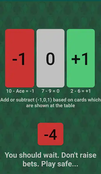 Play Blackjack-Cardcounter as an online game Blackjack-Cardcounter with UptoPlay