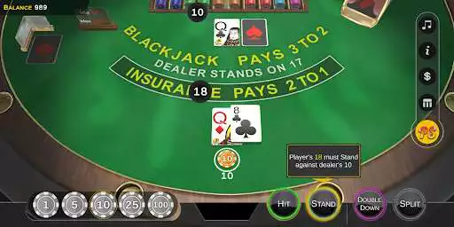 Play Blackjack Perfect Strategy as an online game Blackjack Perfect Strategy with UptoPlay