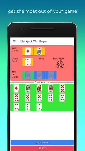 Play Blackjack Win Helper as an online game Blackjack Win Helper with UptoPlay