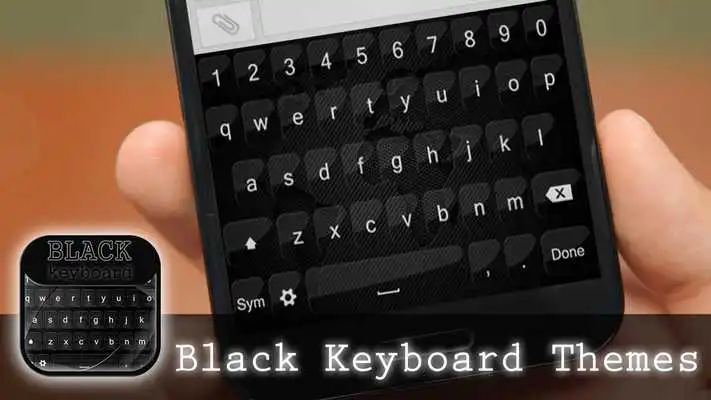 Play Black Keyboard Themes