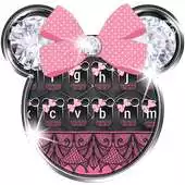 Free play online Black Lace pink minny keyboard APK Free play online Black Lace pink minny keyboard APK