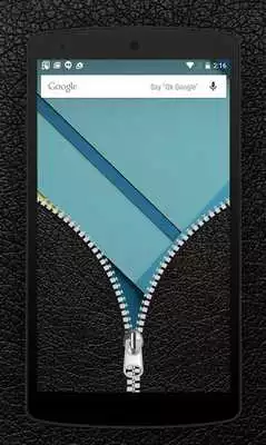 Play Black Leather Zipper Locker