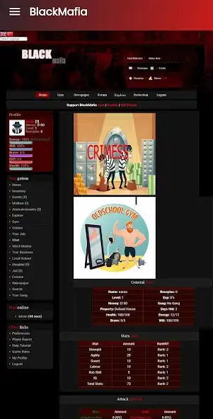 Play Black Mafia: MMORPG ,RolePlay  and enjoy Black Mafia: MMORPG ,RolePlay with UptoPlay
