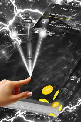 Play Black Marble SMS Theme