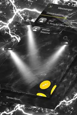 Play Black Marble SMS Theme