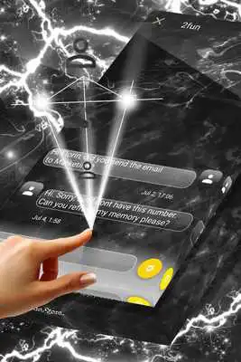 Play Black Marble SMS Theme