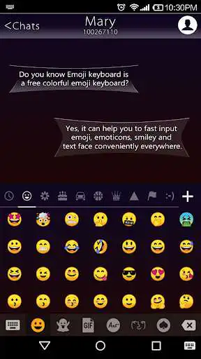 Play APK Black Neon Wallpaper for Emoji Keyboard  and enjoy Black Neon Wallpaper for Emoji Keyboard with UptoPlay emoji.keyboard.emoticonkeyboard