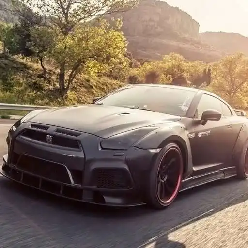 Play Black Nissan GTR Wallpaper APK