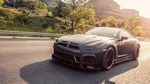 Play Black Nissan GTR Wallpaper as an online game Black Nissan GTR Wallpaper with UptoPlay