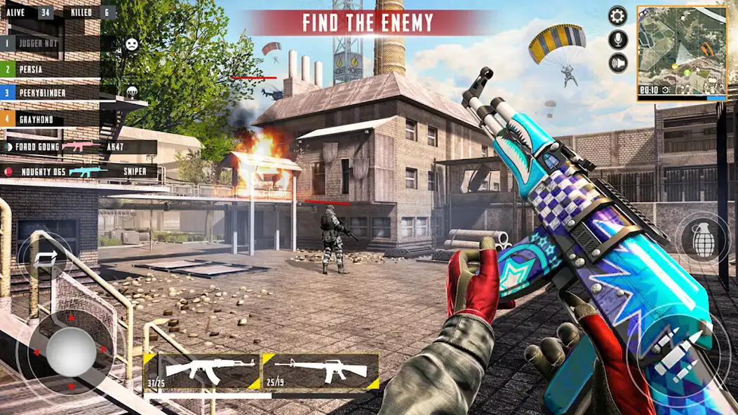 Play Black Ops Commando :mobile FPS as an online game Black Ops Commando :mobile FPS with UptoPlay