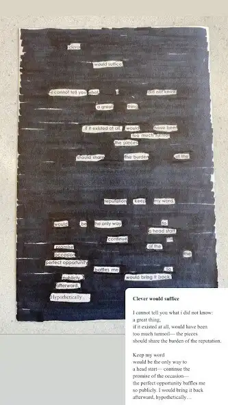 Play Blackout Poetry Tool and enjoy Blackout Poetry Tool with UptoPlay Play Blackout Poetry Tool and enjoy Blackout Poetry Tool with UptoPlay