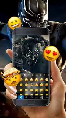 Play BlackPanther Free Emoji Theme