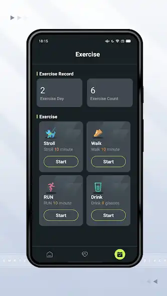 Play Black Pedometer  Fit  and enjoy Black Pedometer  Fit with UptoPlay