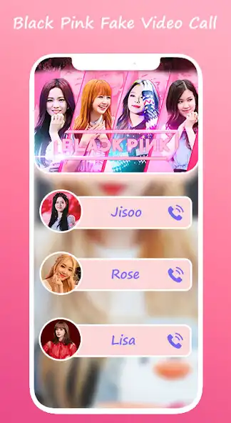 Play BlackPink Fake Call Simulation as an online game BlackPink Fake Call Simulation with UptoPlay