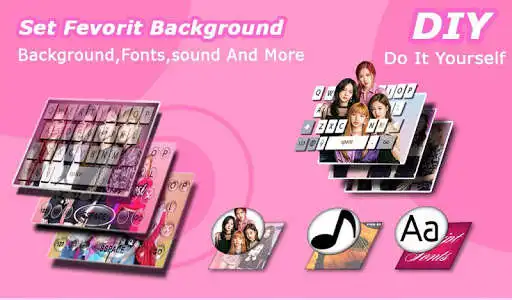 Play Black Pink Keyboard:  KPOP Keyboard Theme as an online game Black Pink Keyboard:  KPOP Keyboard Theme with UptoPlay