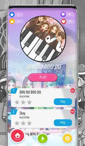 Play Black Pink Magic Tap Tiles KPOP  and enjoy Black Pink Magic Tap Tiles KPOP with UptoPlay