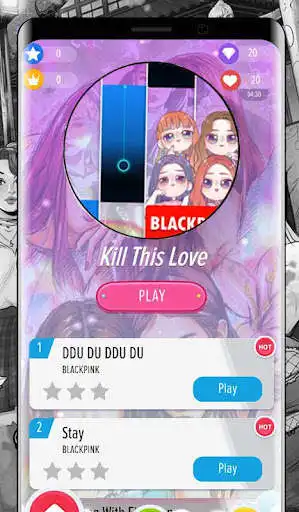 Play BLACK PINK Piano Dream Tiles  and enjoy BLACK PINK Piano Dream Tiles with UptoPlay