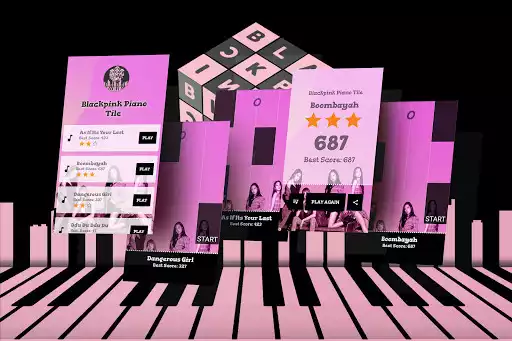 Play Blackpink Piano Tiles Game  and enjoy Blackpink Piano Tiles Game with UptoPlay