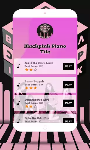 Play Blackpink Piano Tiles Game as an online game Blackpink Piano Tiles Game with UptoPlay