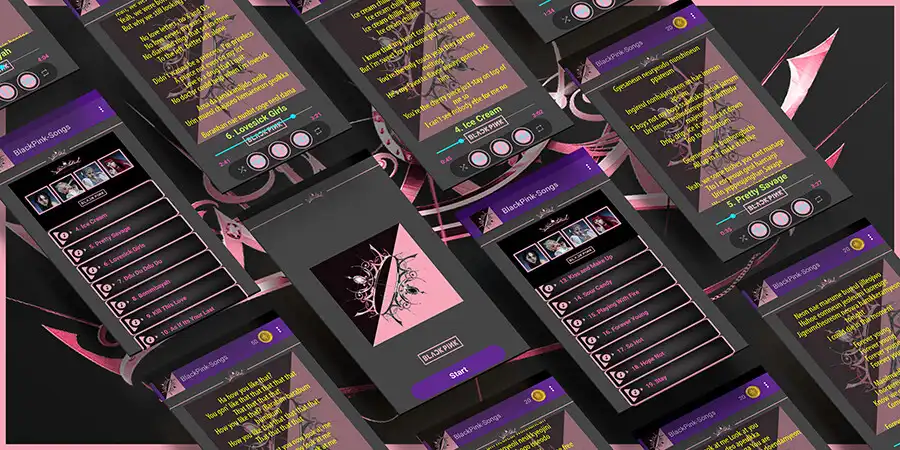 Play Blackpink Songs - Offline Lyrics  and enjoy Blackpink Songs - Offline Lyrics with UptoPlay