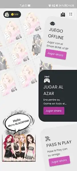 Play BLACKPINK TicTacToe as an online game BLACKPINK TicTacToe with UptoPlay