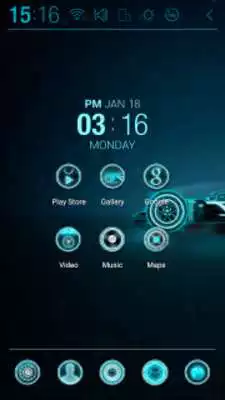 Play Black Racer Atom Theme