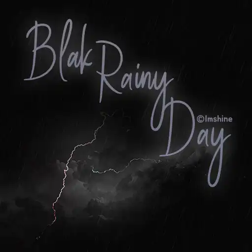 Play Black rainy day theme APK Play Black rainy day theme APK