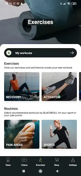 Play BLACKROLL® Fascia Training  and enjoy BLACKROLL® Fascia Training with UptoPlay