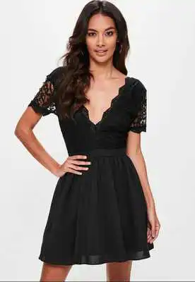 Play Black Skater Dresses