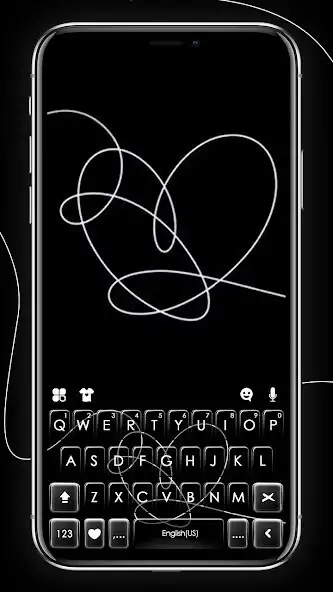 Play Black Sketch Heart Theme  and enjoy Black Sketch Heart Theme with UptoPlay