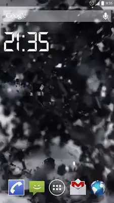 Play Black Sphere Live Wallpaper