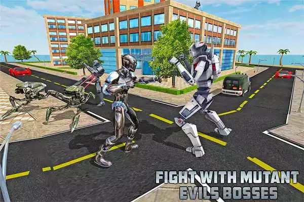 Play Black Spider Robot Hero